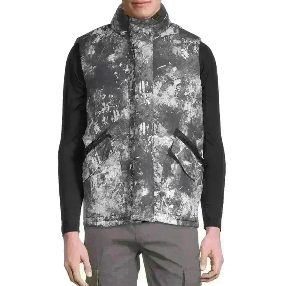 NEW American Stitch, Winter Camo Puffer Vest Men’s Size Small